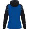 Kapuzenjacke Sonic Damen - royal/schwarz