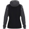 Kapuzenjacke Sonic Damen - schwarz/anthrazit