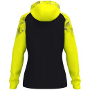 Kapuzenjacke Sonic Damen - schwarz/neongelb
