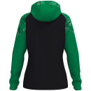 Kapuzenjacke Sonic Damen - schwarz/grün
