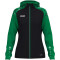 Kapuzenjacke Sonic Damen - schwarz/grün