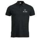 Polizeiinspektion München Polo schwarz