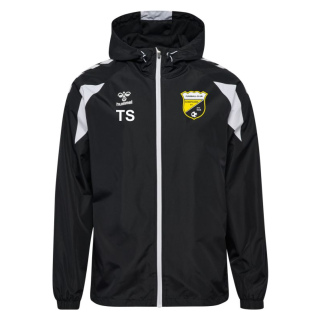 FC Hohenpolding Regenjacke schwarz