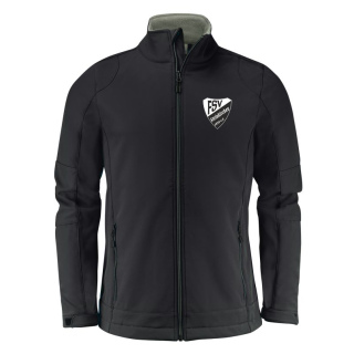FSV Steinkirchen Fan Softshelljacke schwarz m. Stick