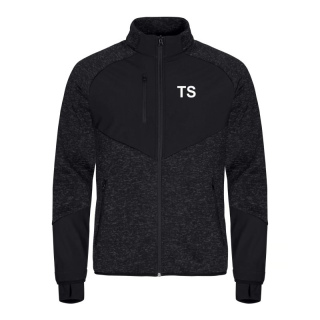 Burschenverein Langengeisling Strick Fleecejacke m. Stick