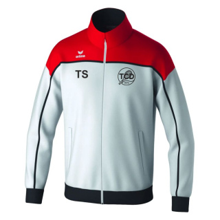 TC Deckenpfronn Trainingsjacke weiß/rot