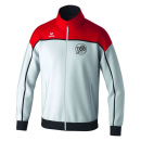 TC Deckenpfronn Trainingsjacke weiß/rot Kinder 152 mit Schriftzug ohne Kürzel