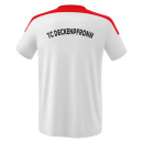 TC Deckenpfronn Tshirt weiß/rot Kinder 164 mit Schriftzug mit Kürzel