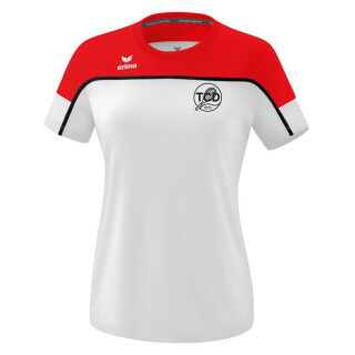TC Deckenpfronn Tshirt weiß/rot Damen 38 ohne Schriftzug ohne Kürzel
