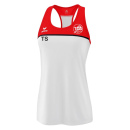TC Deckenpfronn Tanktop Damen weiß/rot