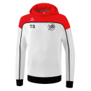 TC Deckenpfronn Kapuzensweat weiß/rot