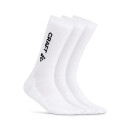 Progress Indoor 3-Pack Sock - White