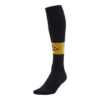 Squad Sock Contrast - Black/Sweden Yellow
