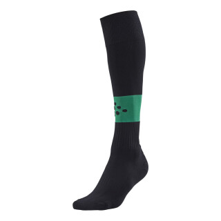 Squad Sock Contrast - Black/Team Green