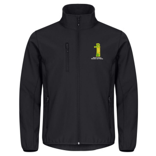 Diözesanverband der Mesner Softshelljacke schwarz m. Stick