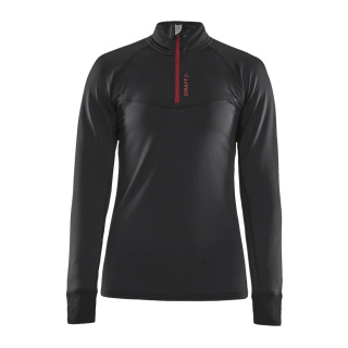 Activity midlayer W - Black/Rhubarb