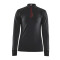 Activity midlayer W - Black/Rhubarb