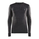 Fuseknit Comfort RN LS M - Black Melange/Black