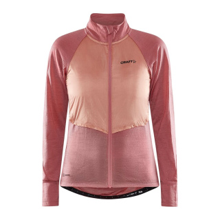 Adv Bike SubZ Wool LS Jersey W - Coral/Glow