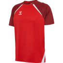 hmlLEAD 2.0 JERSEY S/S - TRUE RED/MAROON