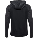 hmlLEAD 2.0 ZIP HOODIE - BLACK/ASPHALT