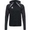 hmlLEAD 2.0 ZIP HOODIE - BLACK/ASPHALT