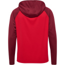 hmlLEAD 2.0 ZIP HOODIE - TRUE RED/MAROON
