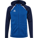 hmlLEAD 2.0 ZIP HOODIE - TRUE BLUE/MARINE