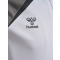 hmlLEAD 2.0 ZIP HOODIE - WHITE/STEEL GRAY