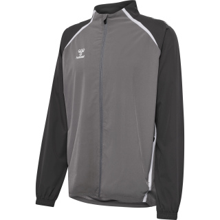 hmlLEAD 2.0 WOVEN JACKET - STEEL GRAY/ASPHALT