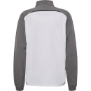 hmlLEAD 2.0 WOVEN JACKET - WHITE/STEEL GRAY
