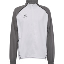 hmlLEAD 2.0 WOVEN JACKET - WHITE/STEEL GRAY