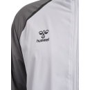 hmlLEAD 2.0 WOVEN JACKET - WHITE/STEEL GRAY