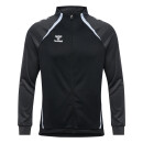 hmlLEAD 2.0 TRACK ZIP JACKET - BLACK/ASPHALT