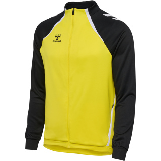 hmlLEAD 2.0 TRACK ZIP JACKET - BLAZING YELLOW/BLACK