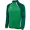 hmlLEAD 2.0 TRACK ZIP JACKET - JELLY BEAN/EVERGREEN