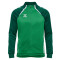 hmlLEAD 2.0 TRACK ZIP JACKET - JELLY BEAN/EVERGREEN