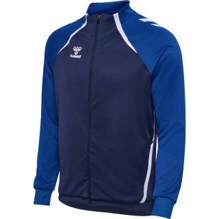 hmlLEAD 2.0 TRACK ZIP JACKET - MARINE/TRUE BLUE