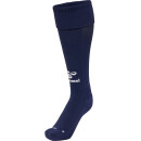 hmlESSENTIAL FOOTBALL SOCKS - MARINE/WHITE