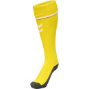 hmlCORE FOOTBALL SOCKS - BLAZING YELLOW/WHITE