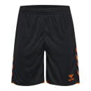 hmlCORE 2.0 SHORTS - BLACK/ORANGE TIGER