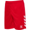 hmlCORE 2.0 SHORTS - TRUE RED/WHITE