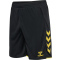 hmlCORE 2.0 SHORTS - BLACK/BLAZING YELLOW