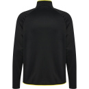 hmlCORE 2.0 HALF ZIP - BLACK/BLAZING YELLOW