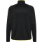 hmlCORE 2.0 HALF ZIP - BLACK/BLAZING YELLOW