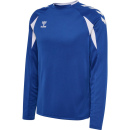 hmlCORE 2.0 CREW NECK - TRUE BLUE/WHITE