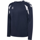hmlCORE 2.0 CREW NECK - MARINE/WHITE