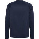 hmlCORE 2.0 CREW NECK - MARINE/WHITE