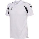 hmlCORE 2.0 POLO - WHITE/BLACK