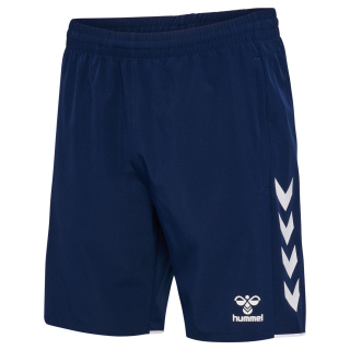 hmlCORE 2.0 WOVEN SHORTS - MARINE/WHITE